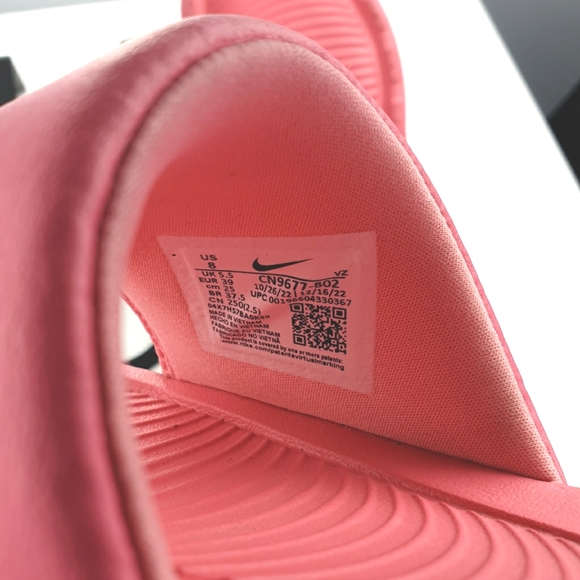 Nike Victori one slide lightweight comfort foam size 8 - Picture 4 of 5